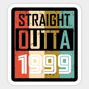 Straight Outta 1999 Sticker